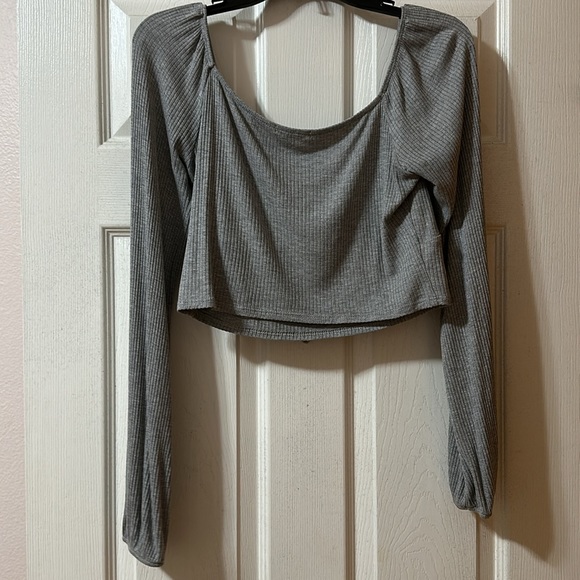 Fashion Nova Bow Tie Crop Top - Picture 2 of 3